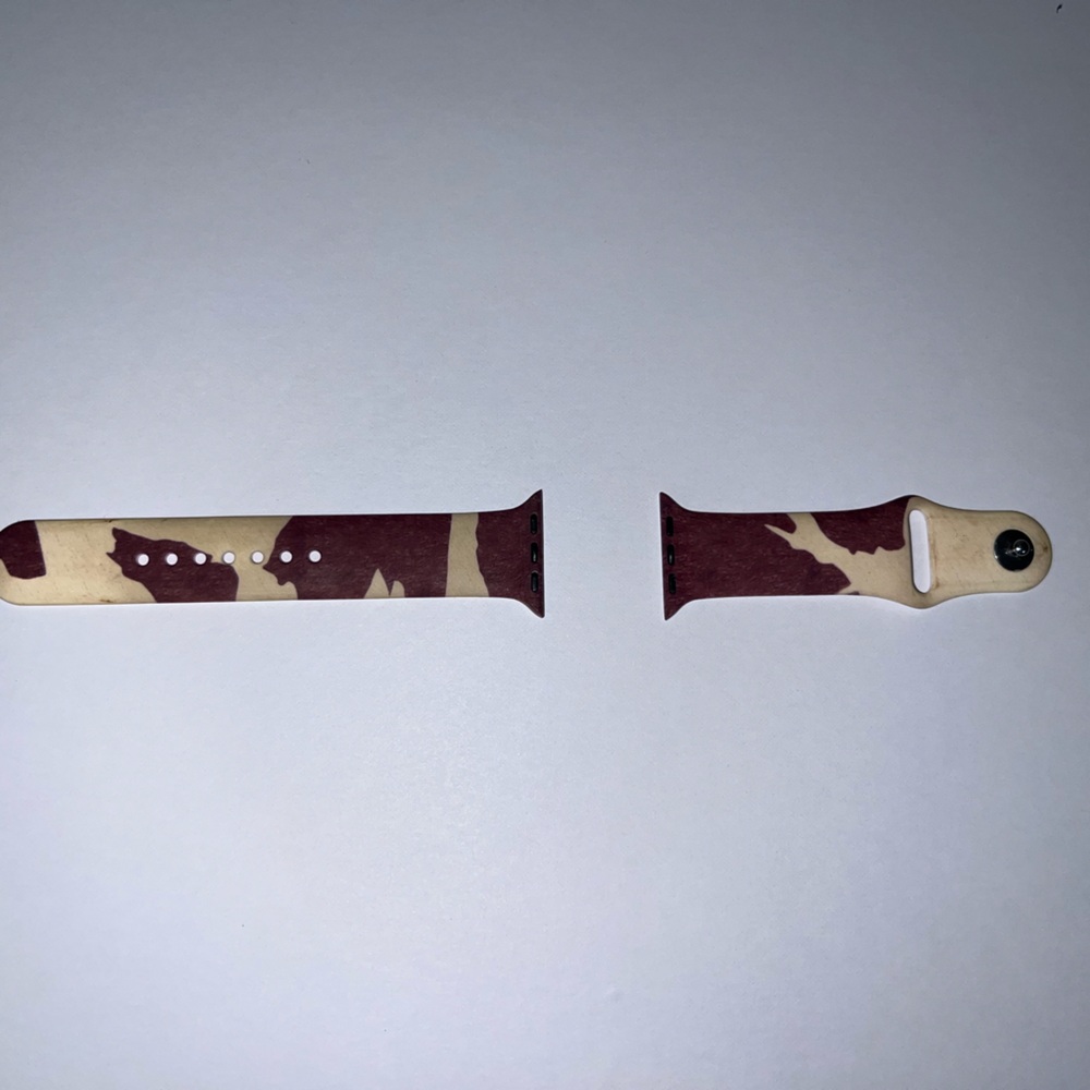 Cow print Watch Band pony western